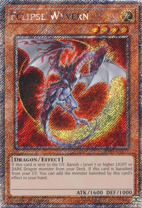 Eclipse Wyvern - RA04-EN177 - (Platinum Secret Rare) - 1st Edition